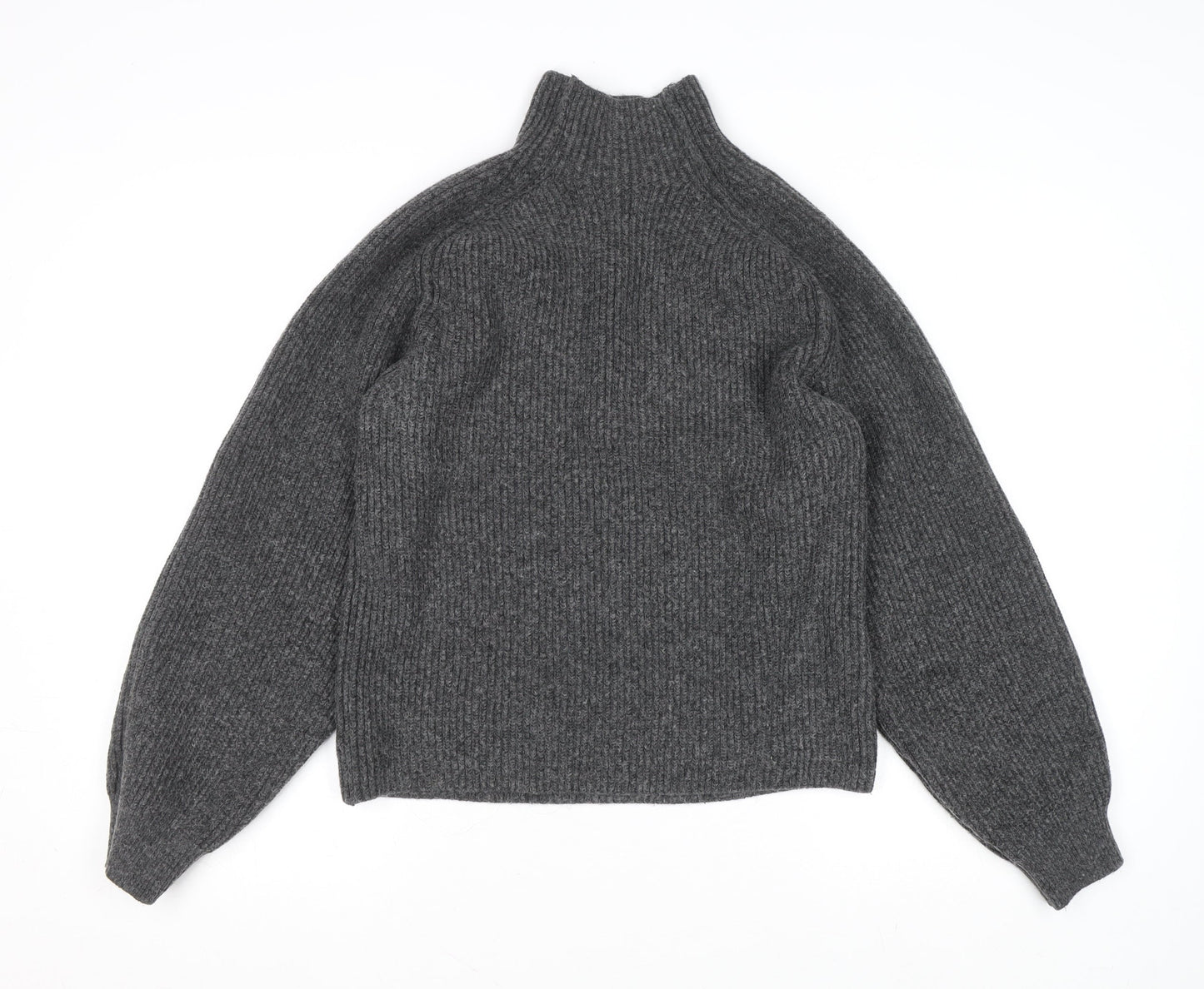 Womens UK Size XS H&M Grey Pullover Jumper