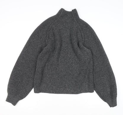 Womens UK Size XS H&M Grey Pullover Jumper
