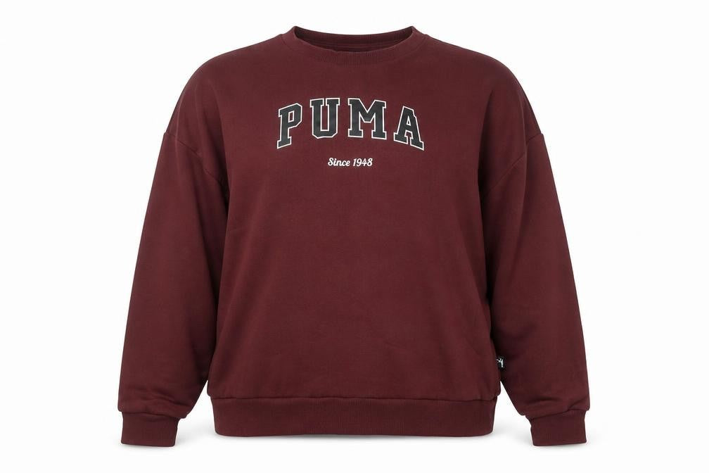 Womens UK Size L PUMA Red Pullover Sweatshirt