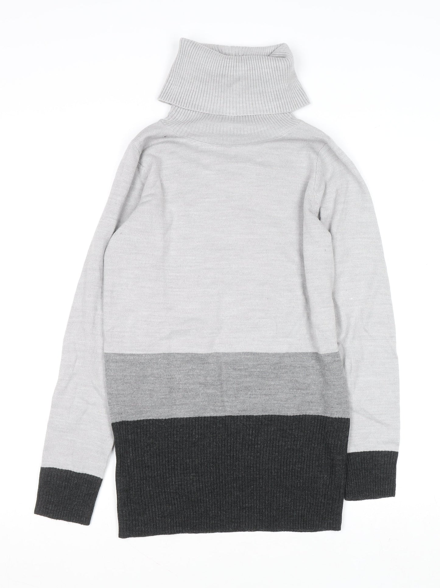 Womens UK Size 6 Marks and Spencer Grey Pullover Jumper