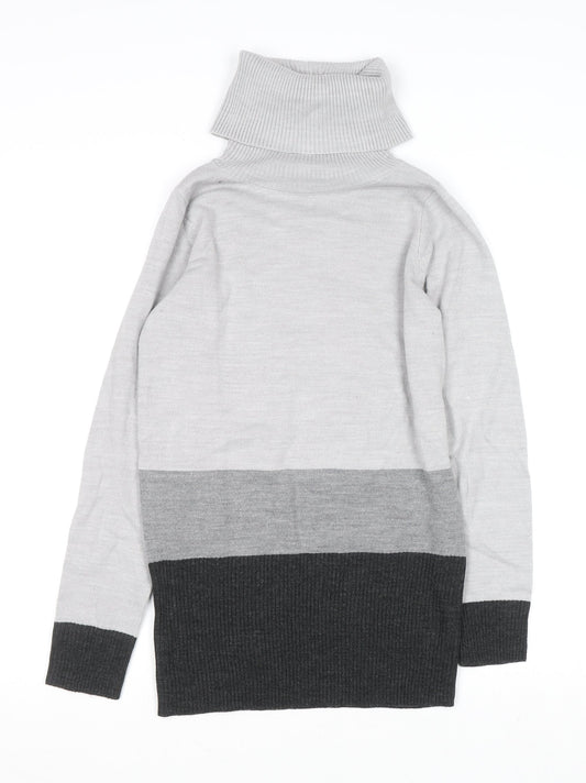 Womens UK Size 6 Marks and Spencer Grey Pullover Jumper
