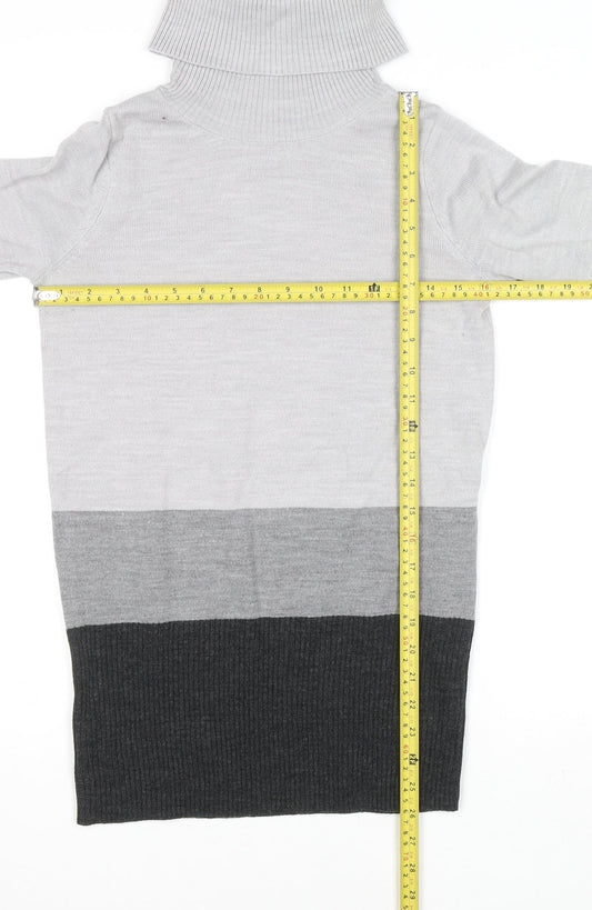 Womens UK Size 6 Marks and Spencer Grey Pullover Jumper