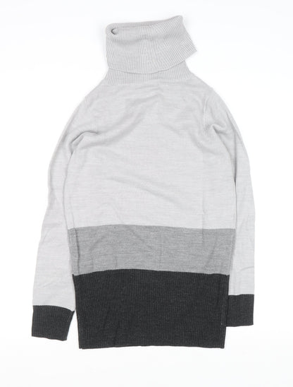 Womens UK Size 6 Marks and Spencer Grey Pullover Jumper