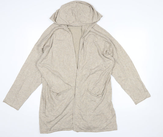 Womens UK Size L Masai Beige Cardigan Jumper