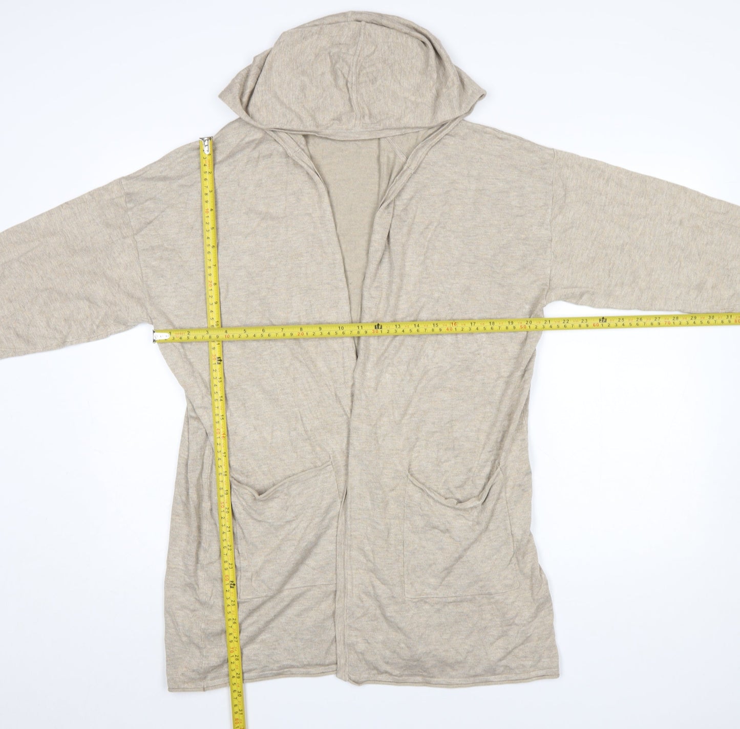 Womens UK Size L Masai Beige Cardigan Jumper