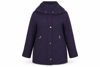 Womens UK Size 14 Marks and Spencer Purple Puffer Jacket