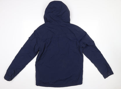 Mens UK Size S NEXT Blue Windbreaker Coat