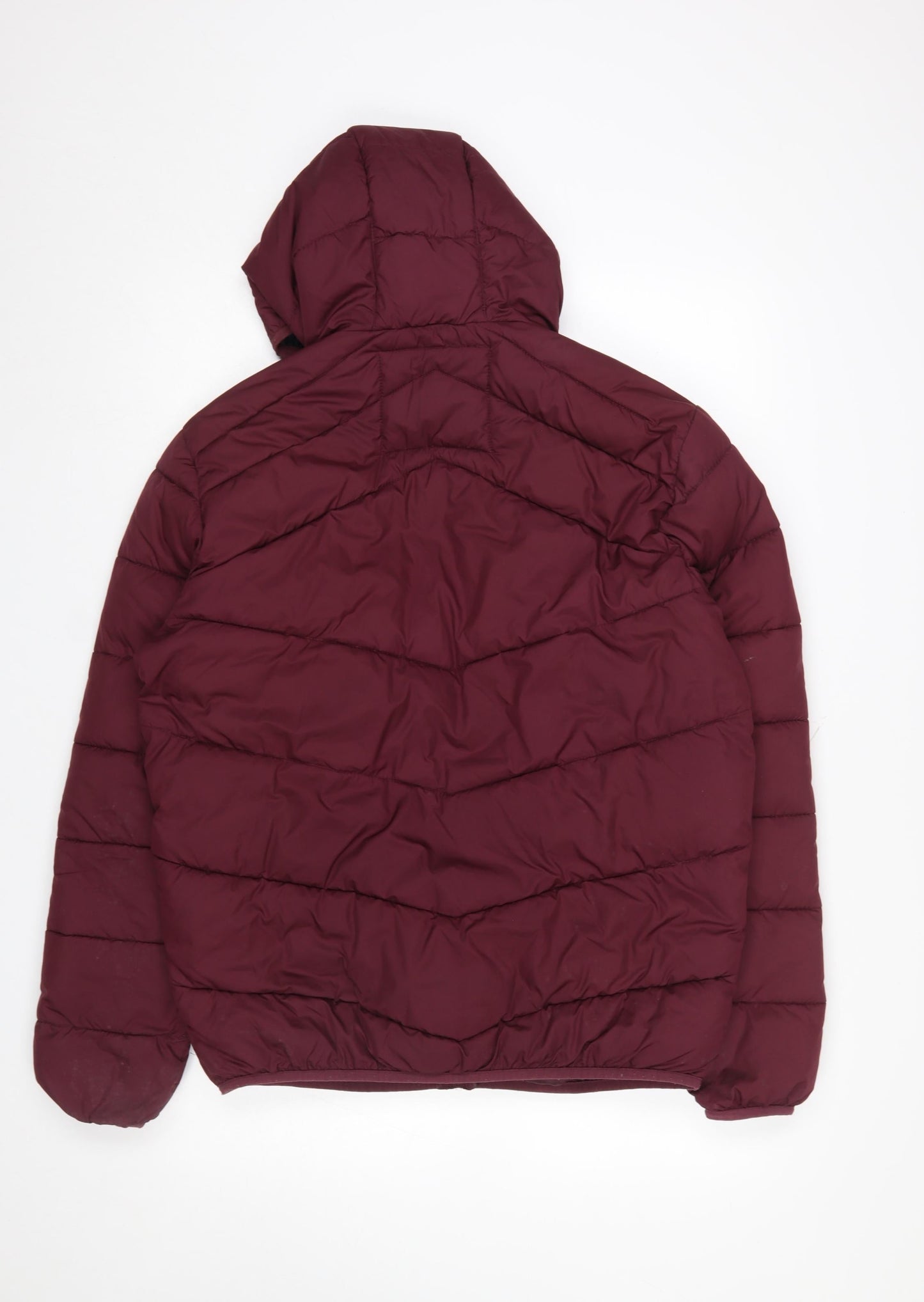 Mens UK Size M JACK & JONES Red Puffer Jacket