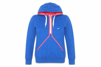 Womens UK Size M Nike Blue Pullover Hoodie