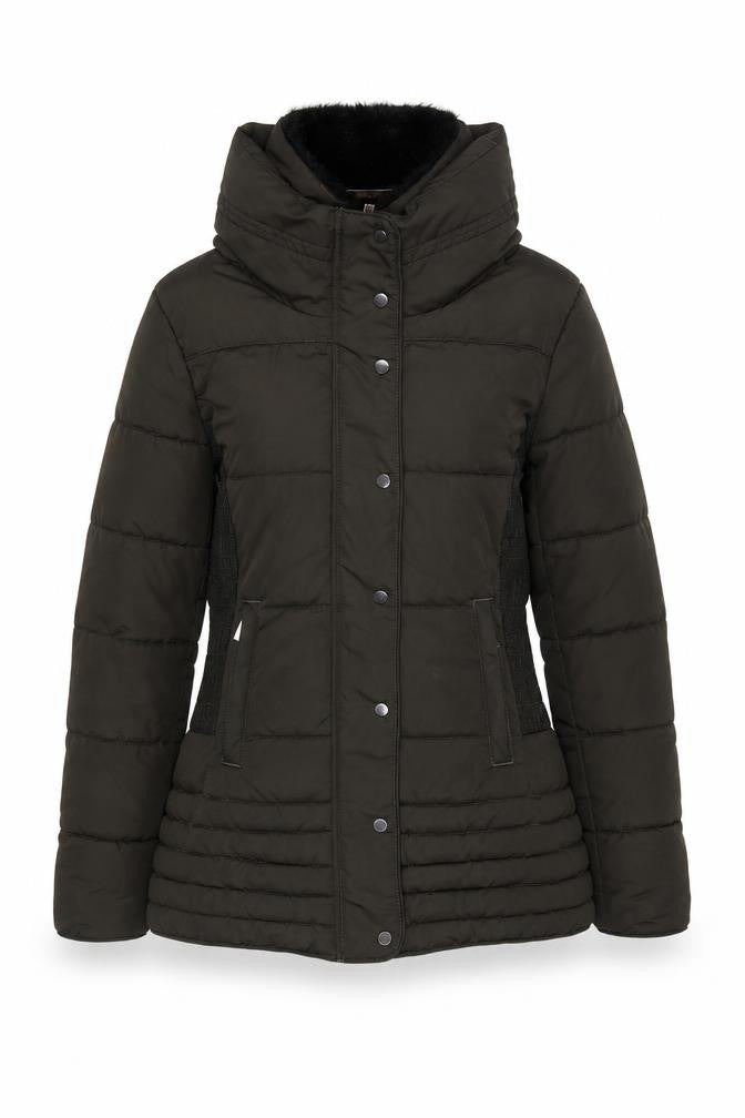 Womens UK Size 8 Hobbs Black Puffer Jacket