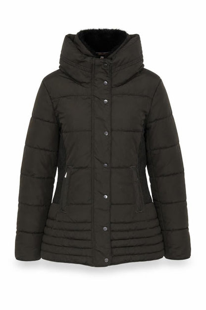 Womens UK Size 8 Hobbs Black Puffer Jacket
