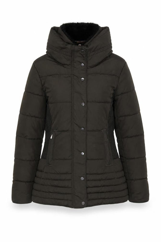 Womens UK Size 8 Hobbs Black Puffer Jacket