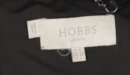 Womens UK Size 8 Hobbs Black Puffer Jacket