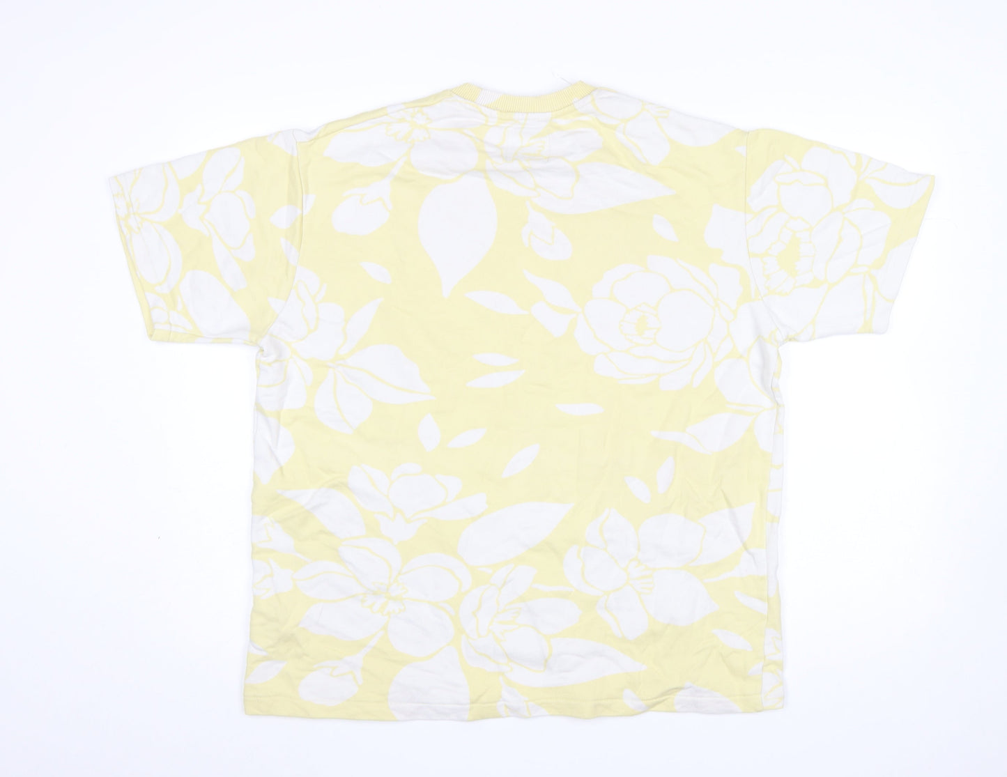 Mens UK Size M Bershka Yellow  T-Shirt