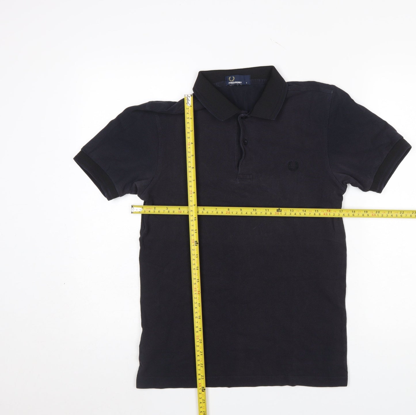 Mens UK Size S Fred Perry Cotton Polo Shirt
