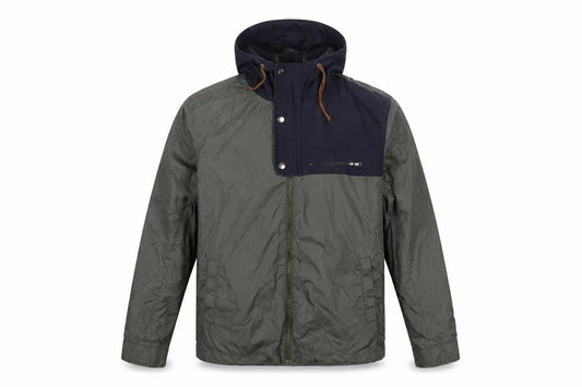 Mens UK Size M River Island Green Anorak Coat