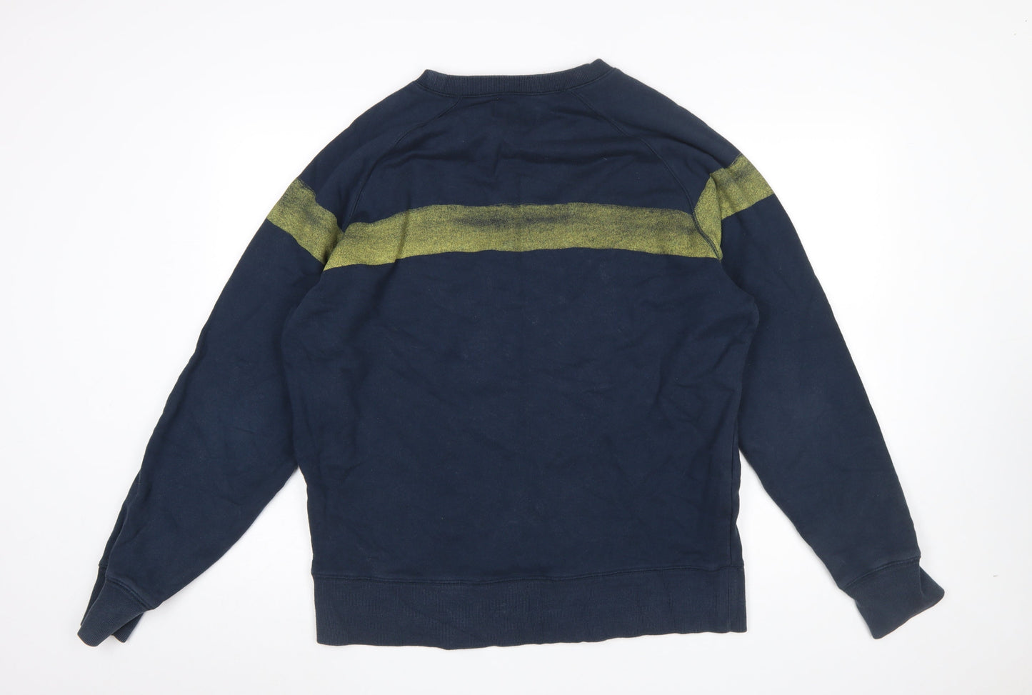 Mens UK Size 2XL Lyle & Scott Blue Pullover Sweatshirt