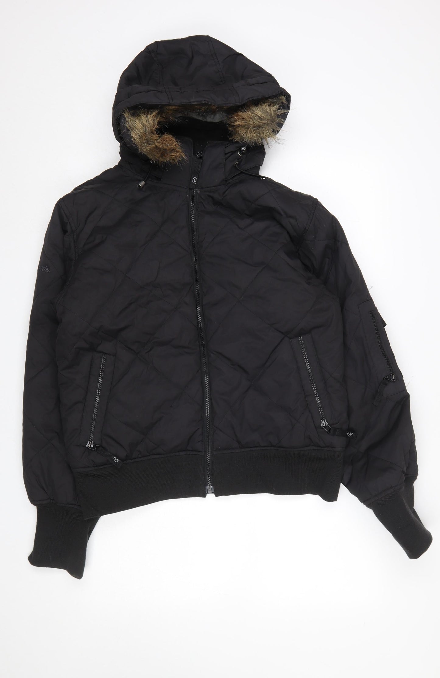 Womens UK Size L Betty Rides Black Ski Jacket