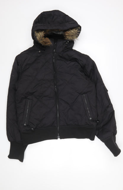Womens UK Size L Betty Rides Black Ski Jacket