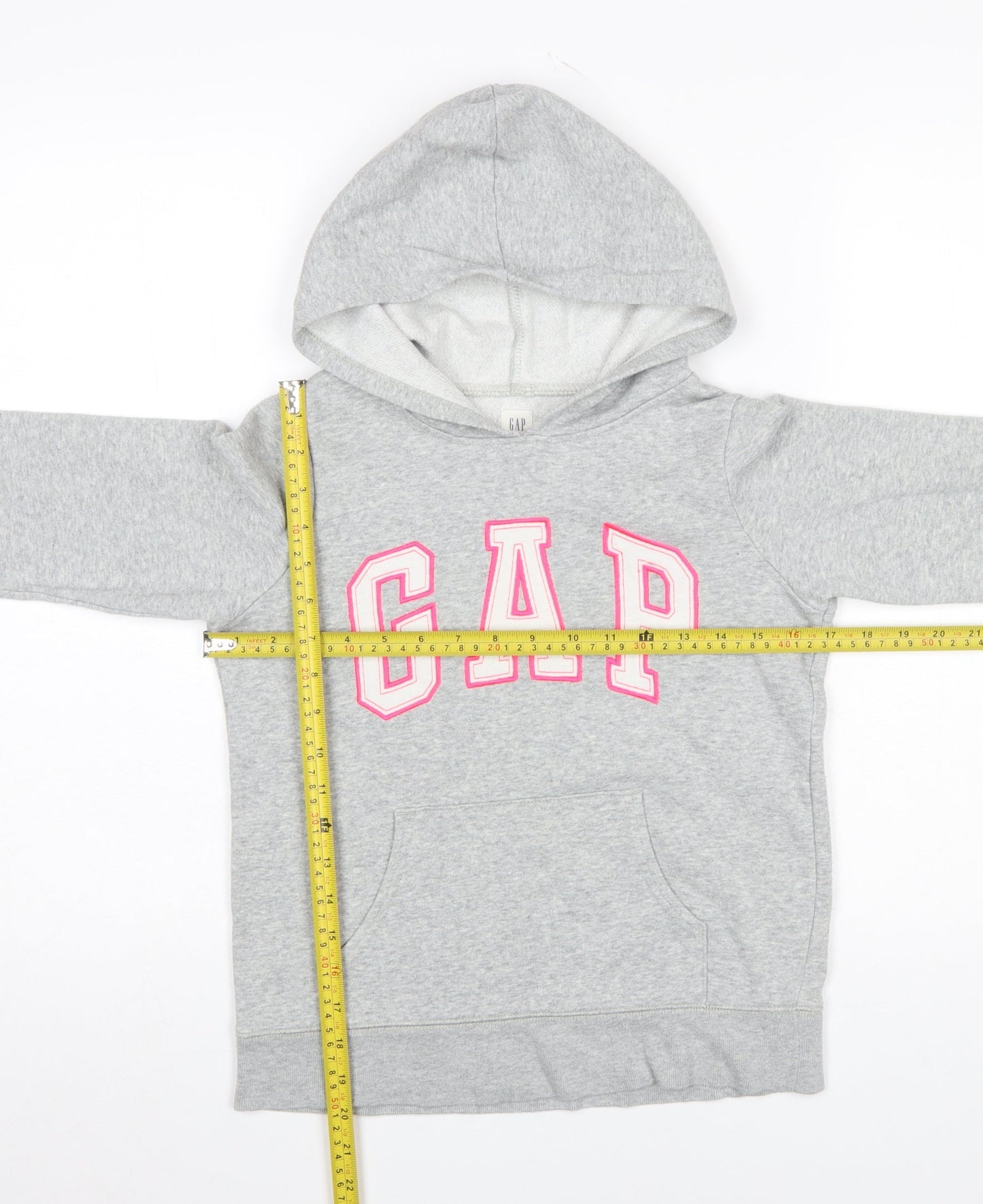 Girls UK Size 12-13 Years Gap Grey Pullover Hoodie