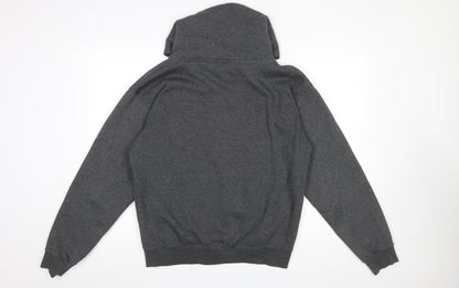 Mens UK Size M Hayward.CA Grey Full Zip Hoodie