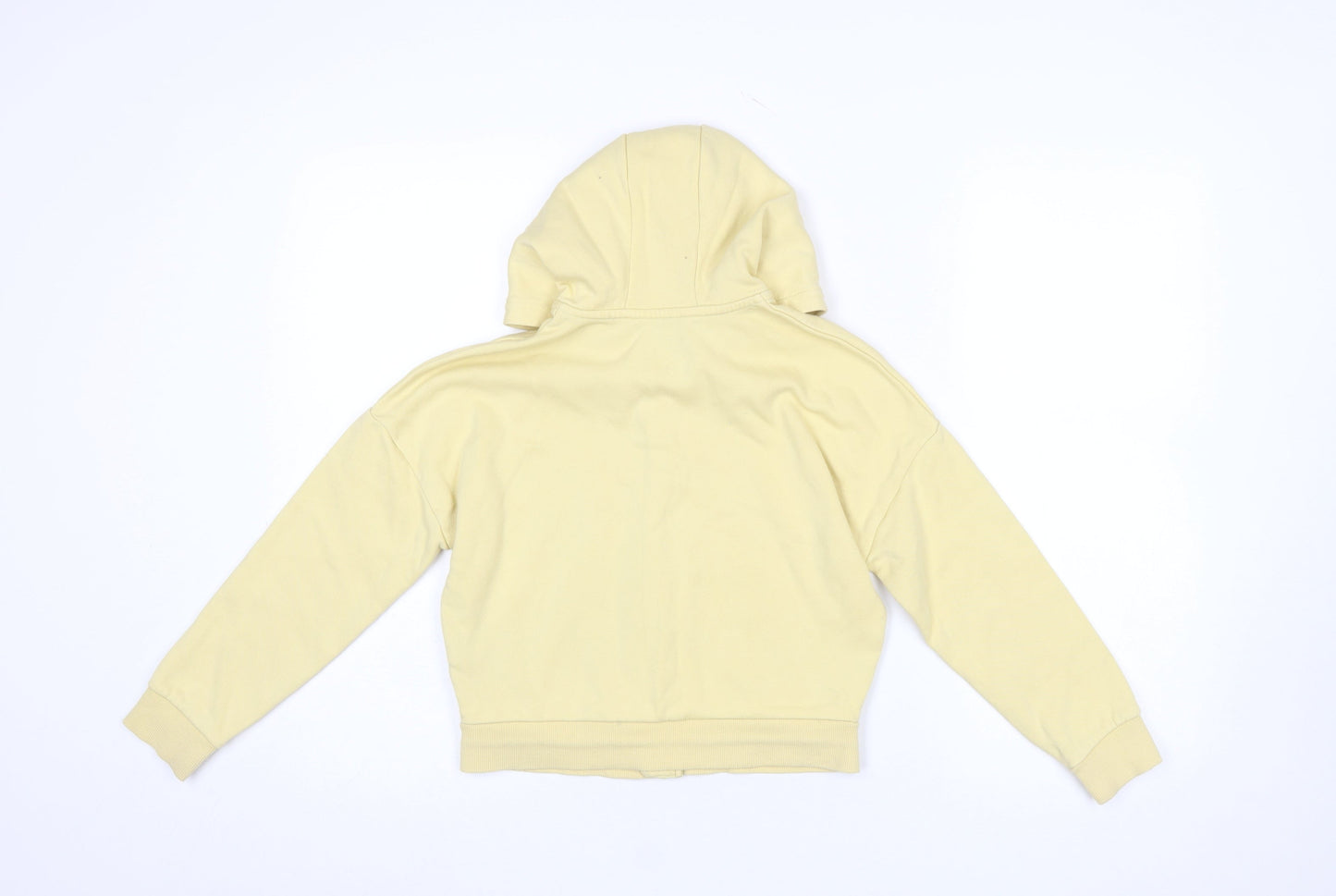 Girls UK Size 9-10 Years Marks and Spencer Yellow Full Zip Hoodie