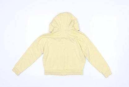 Girls UK Size 9-10 Years Marks and Spencer Yellow Full Zip Hoodie