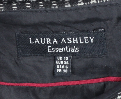 Womens UK Size 10 Laura Ashley Straight & Pencil Tweed Skirt