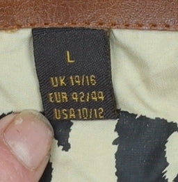 Womens UK Size L Horseware Ireland Brown Quilted Coat