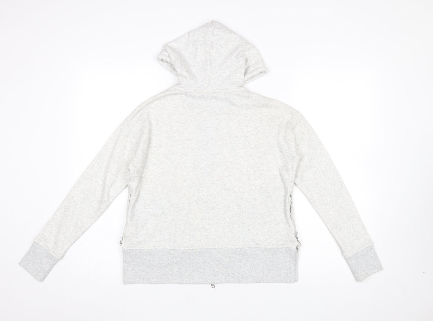 Womens UK Size 2XS Tommy Hilfiger Grey Full Zip Hoodie