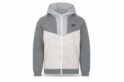 Boys UK Size L Nike Grey Full Zip Hoodie