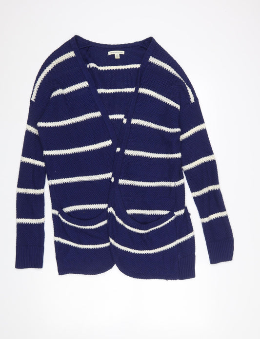 Womens UK Size L American Eagle Outfitters Blue Cardigan Jumper