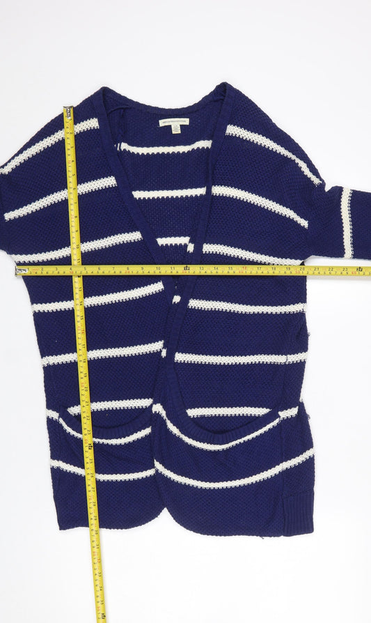Womens UK Size L American Eagle Outfitters Blue Cardigan Jumper
