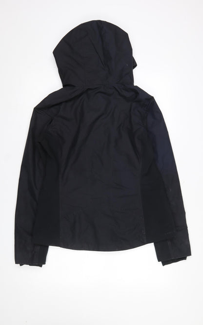 Boys UK Size XL Hollister Black Windbreaker Coat