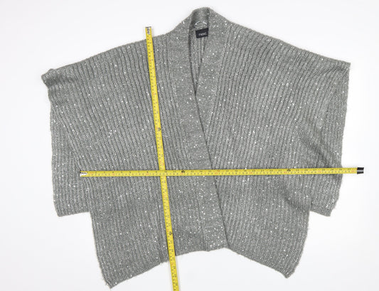 Womens UK Size One Size NEXT Grey Cardigan Jumper