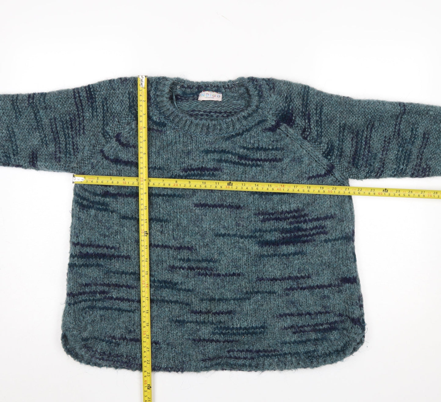 Womens UK Size 16 Marks and Spencer Blue Pullover Jumper