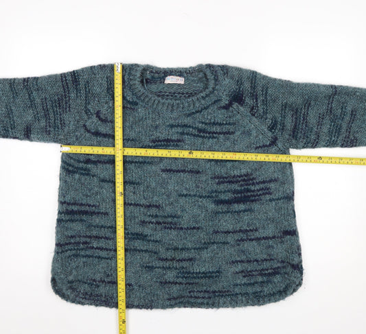 Womens UK Size 16 Marks and Spencer Blue Pullover Jumper