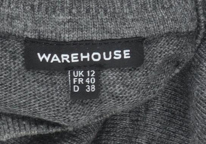Womens UK Size 12 Warehouse Bodycon Dress