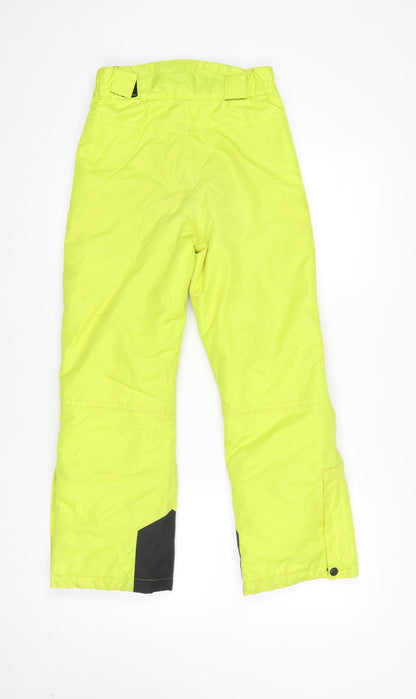 Boys UK Size 9-10 Years Crane Regular Fit Snow Pants Yellow Trousers