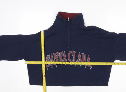 Womens UK Size XS Hollister Blue Pullover Sweatshirt