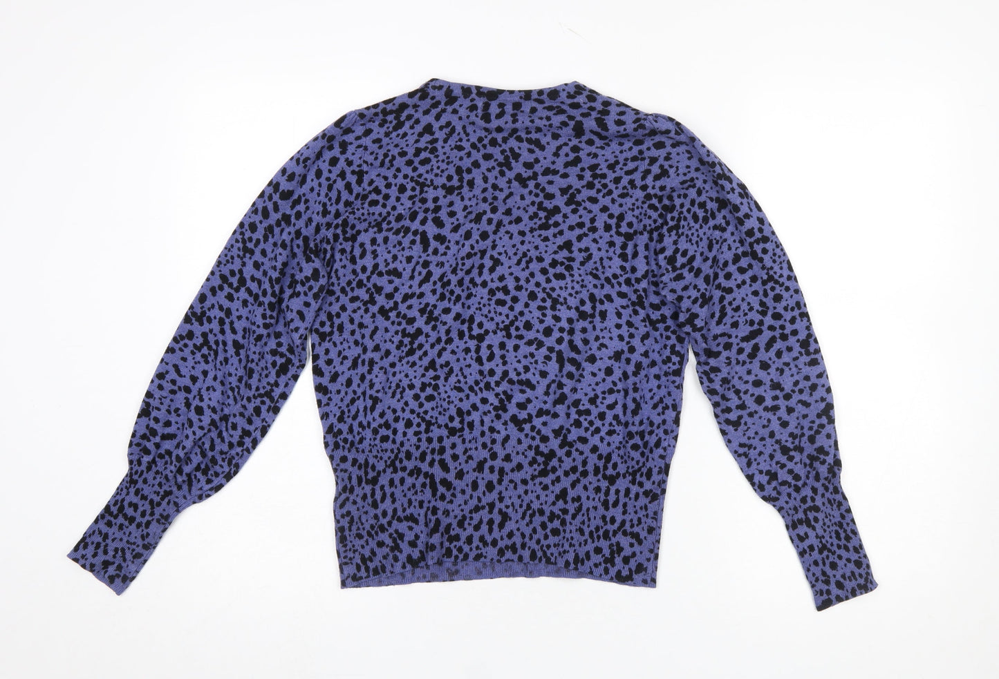 Womens UK Size 10 Marks and Spencer Blue Pullover Jumper
