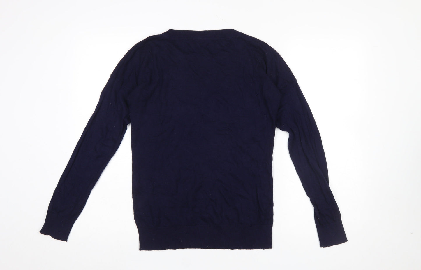 Womens UK Size 10 Baukjen Blue Pullover Jumper