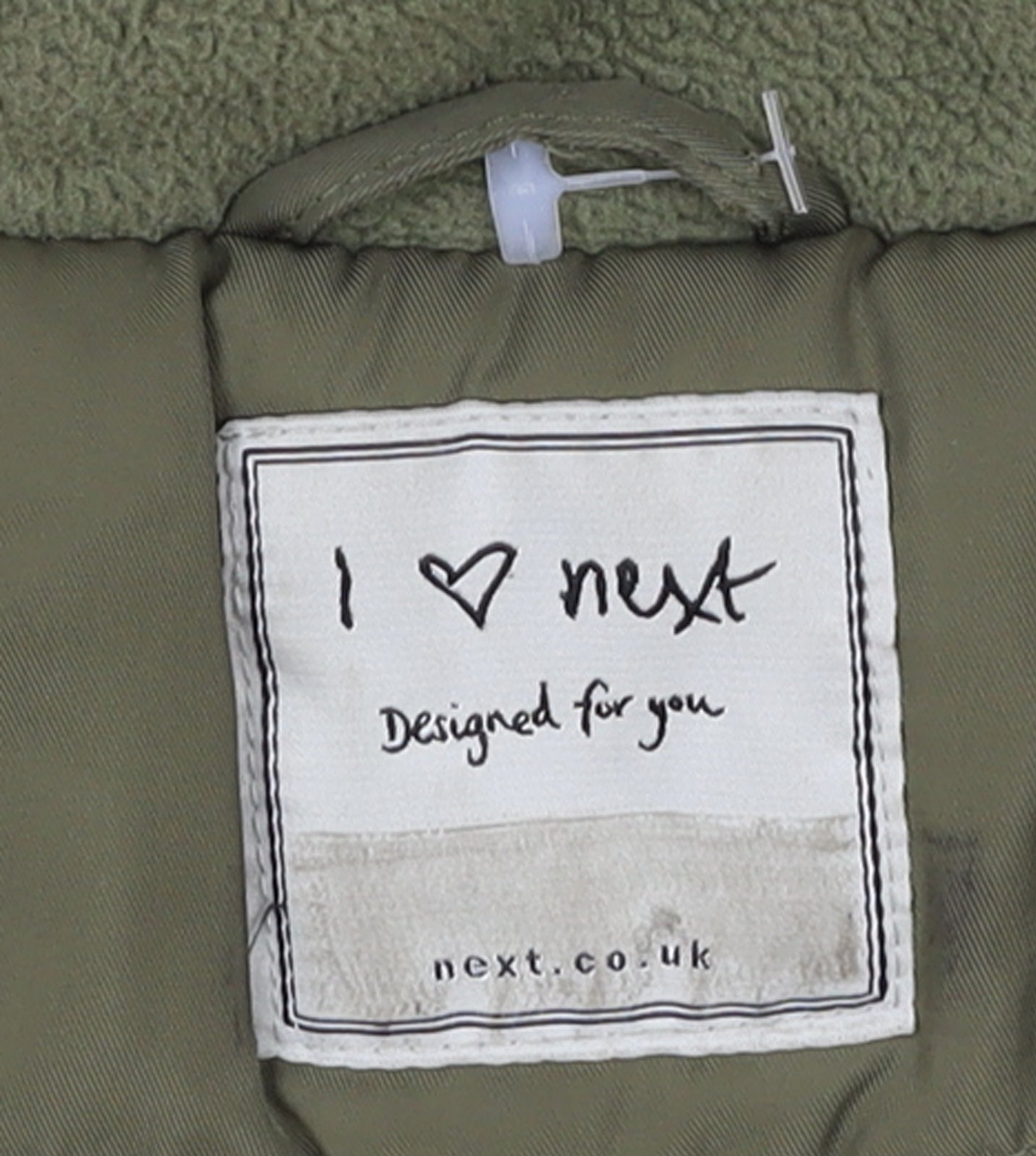 Boys UK Size 7 Years NEXT Green Bomber Jacket