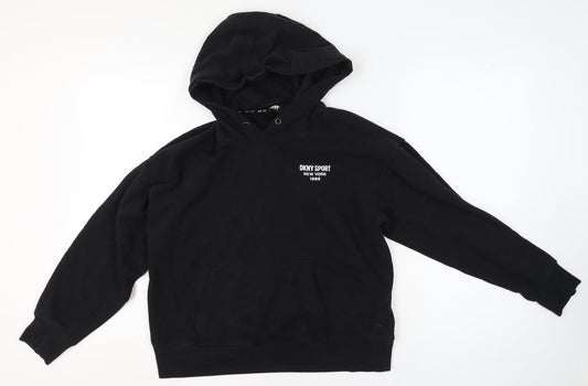 Boys UK Size S DKNY Black Pullover Hoodie