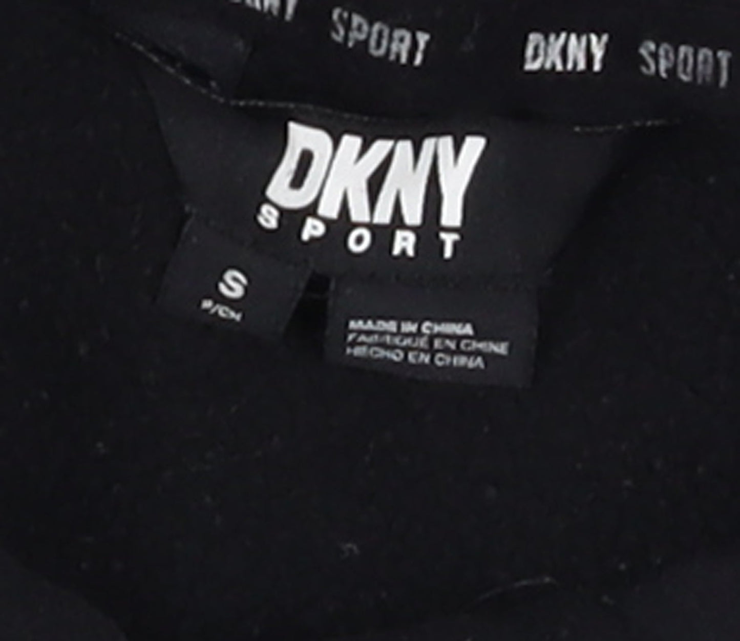Boys UK Size S DKNY Black Pullover Hoodie