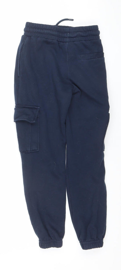 NBA Boys Blue 8-9 Years Jogger Sweatpants Fleece Activewear Trousers
