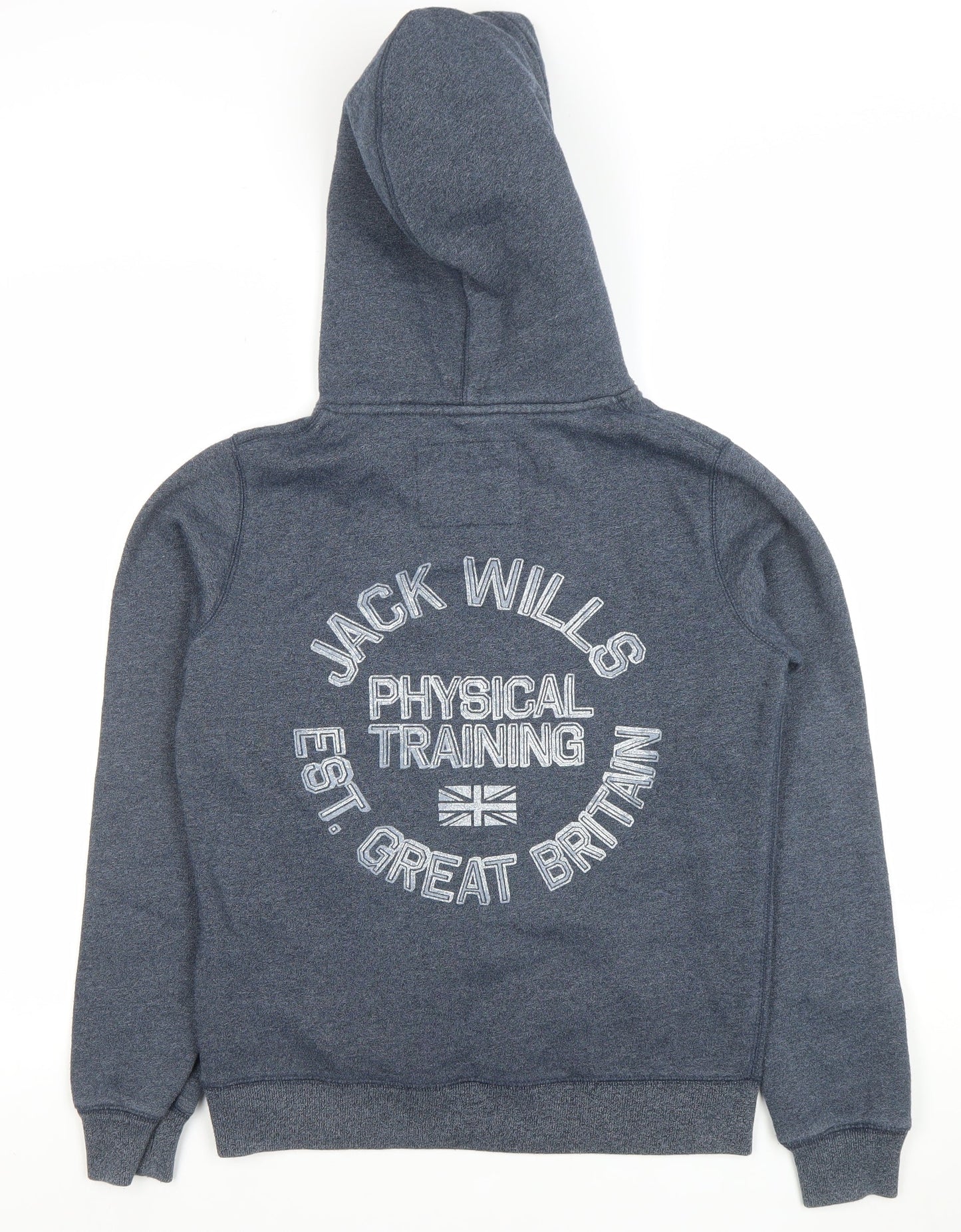 Womens UK Size M Jack Wills Blue Pullover Hoodie