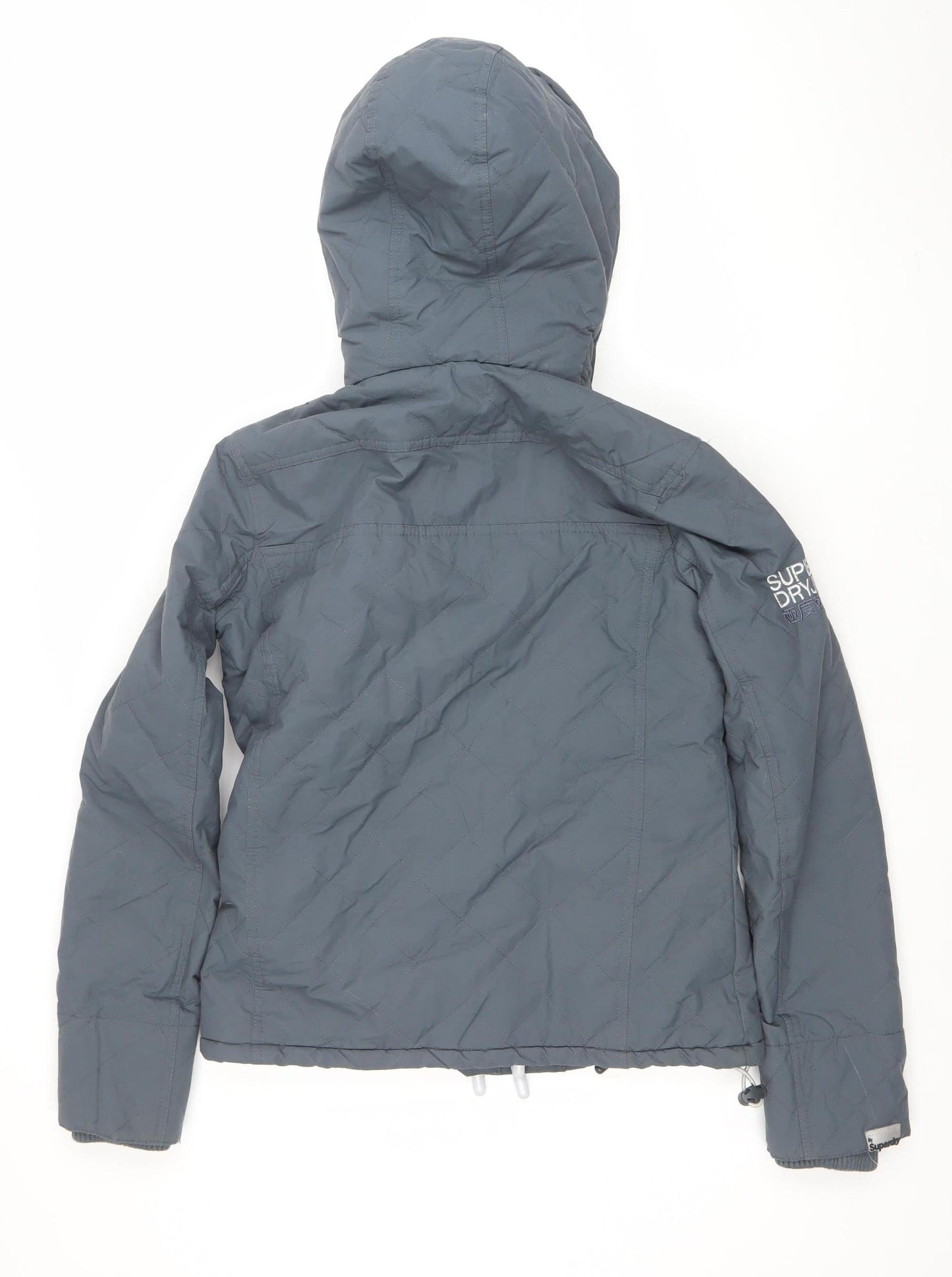 Mens UK Size S Superdry Grey Puffer Jacket