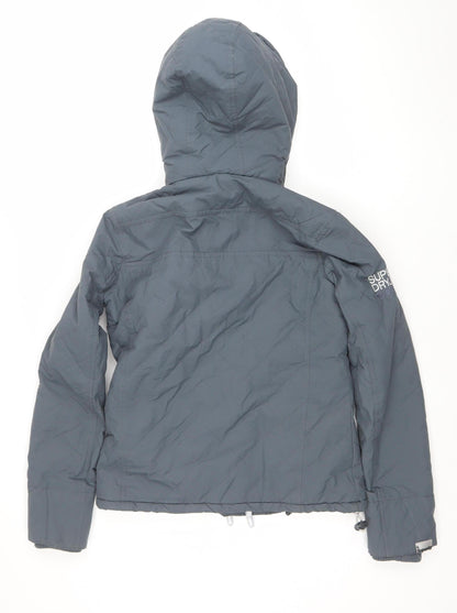 Mens UK Size S Superdry Grey Puffer Jacket