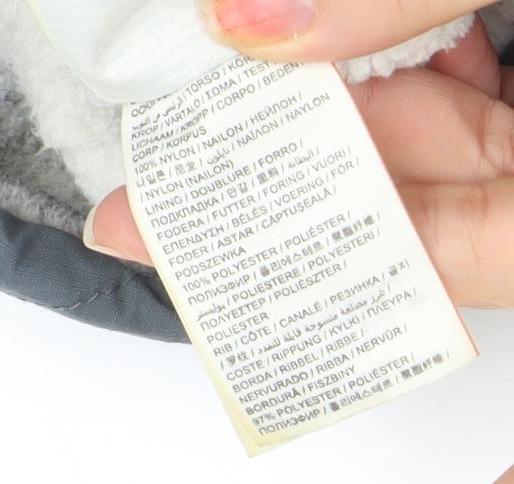 Mens UK Size S Superdry Grey Puffer Jacket